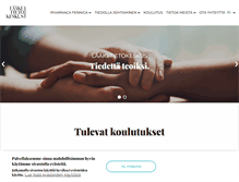 Tablet Screenshot of laaketietokeskus.fi